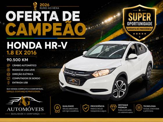 HONDA HR-V 1.8 16V FLEX EX 4P AUTOMÁTICO HONDA HR-V 1.8 16V FLEX EX 4P AUTOMÁTICO